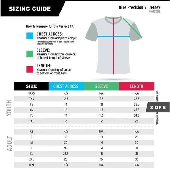 Nike Womens Dri Fit Precision VI Jersey! - Picture 9 of 11